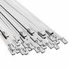 vidaXL Kabelbindare 50 st 4,6 x 250 mm Silver