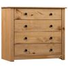 vidaXL Sk&auml;nk 80x40x73 cm furu Panama