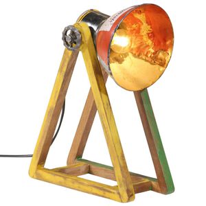 vidaXL Skrivbordslampa 25 W flerf&auml;rgad 30x17x40 cm E27