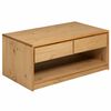 vidaXL Soffbord SAUDA ek 99x55x45 cm massiv furu