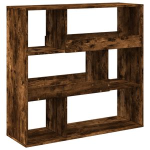 vidaXL Rumsavdelare r&ouml;kf&auml;rgad ek 100x33x94,5 cm konstruerat tr&auml;