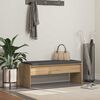 vidaXL Hallb&auml;nk med kudde Artisan Ek 103 x 38 x 40 cm