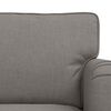 vidaXL Soffa 140cm 2 pcs Taupe Metall