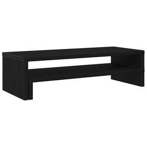 vidaXL Monitorstativ svart ek 54x22x15 cm konstruerat tr&auml;
