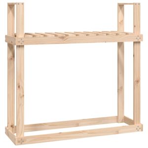 vidaXL Vedst&auml;ll 110x35x108,5 cm massiv furu