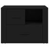 vidaXL S&auml;ngbord svart 60x36x45 cm konstruerat tr&auml;