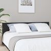 vidaXL S&auml;nggavel svart 200x1,5x80 cm konstruerat tr&auml;