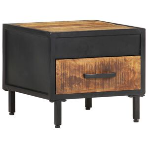 vidaXL S&auml;ngbord 40x40x35 cm grovt mangotr&auml;