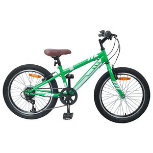 vidaXL Mountainbike 20 Tum 6-Speed f&ouml;r 5-8 &aring;r gammal Gr&ouml;n