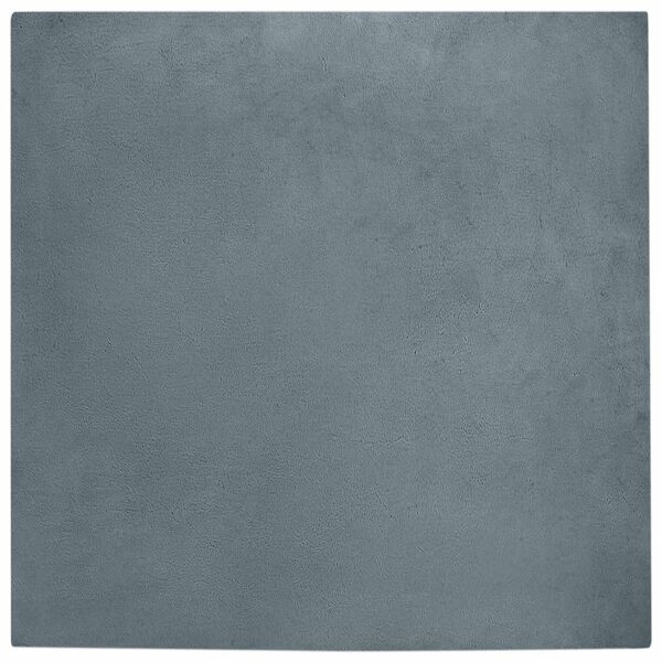 vidaXL Halkfri imitationskaninp&auml;lsmatta Olite Antracit 240 x 240 cm