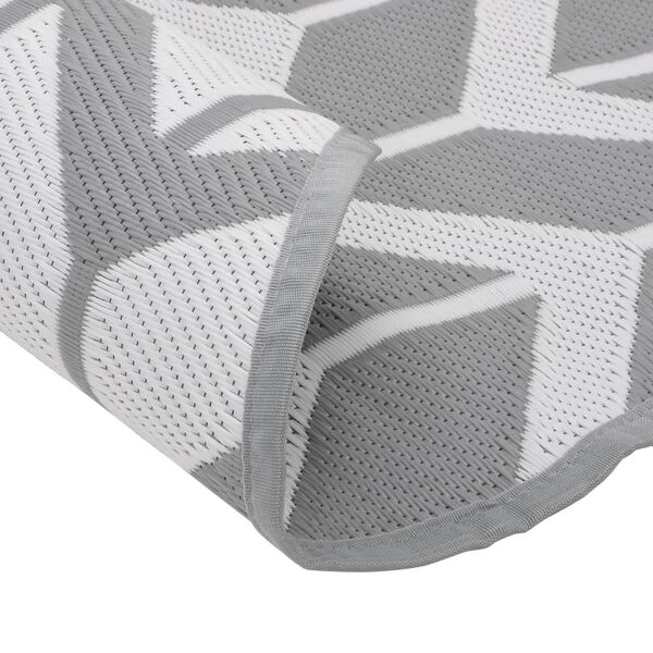 vidaXL Utomhusmatta ARAKIL gr&aring; &Oslash;160 cm PP