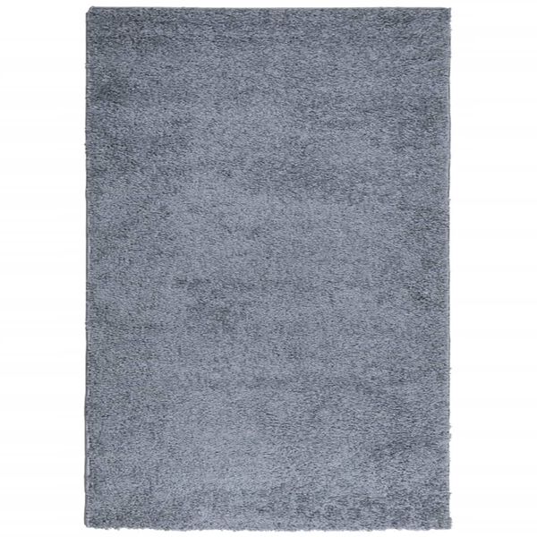 vidaXL Ryamatta PAMPLONA l&aring;ng lugg modern bl&aring; 120x170 cm