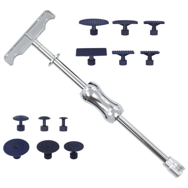 vidaXL 13-delars Repareringskit för bucklor färglös reparation