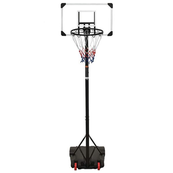 vidaXL Basketkorg transparent 216-250 cm polykarbonat