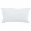 vidaXL Kudde 2 st 40 x 80 cm Bomull Vit