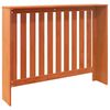 vidaXL Elementskydd vaxbrun 108,5x19x84 cm massiv furu