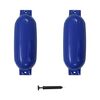 vidaXL St&ouml;tf&aring;ngare f&ouml;r b&aring;t 4 st bl&aring; 69x21,5 cm PVC
