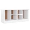 vidaXL Skob&auml;nk ALTA vit 100x35x45 cm massiv furu
