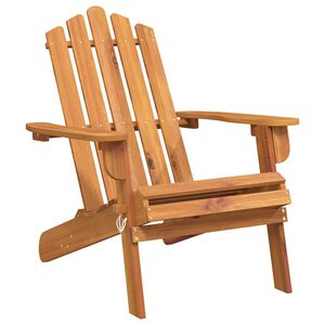 vidaXL Adirondackstol massivt akaciatr&auml;