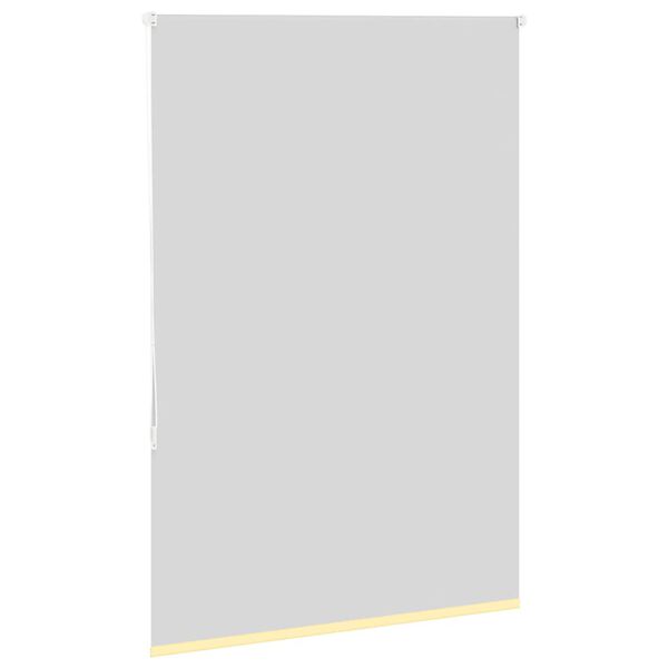 vidaXL Rullgardin m&ouml;rkl&auml;ggningsgul 105x150 cm tyg bredd 100,7 cm