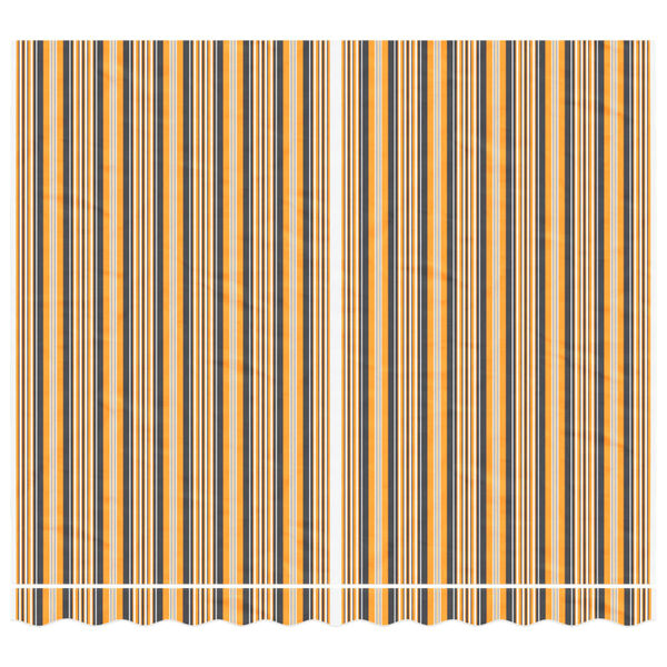 vidaXL Markisväv flerfärgad randig 3x2,5 m