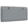 vidaXL Headboard Cushion Light Grey 100 cm Fabric