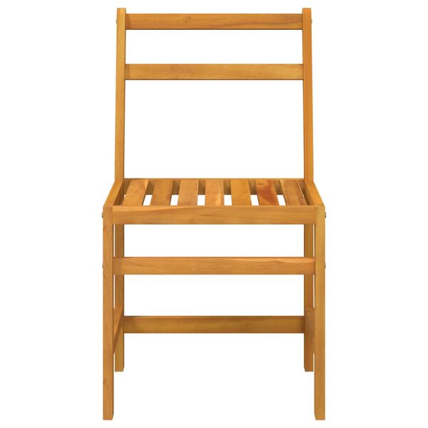 vidaXL Balkonggrupp 3 delar massivt akaciaträ