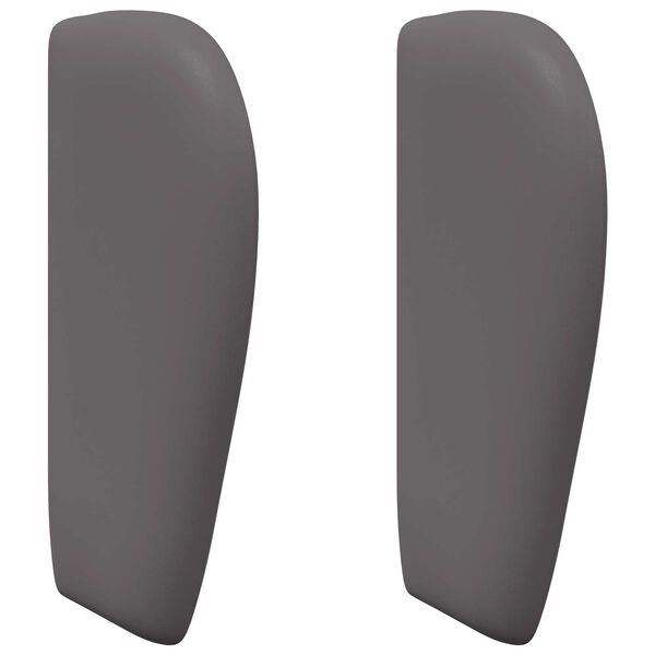 vidaXL S&auml;nggavel &Ouml;ra D&auml;mpad Gr&aring; 40 x 23 x 6 cm PVC