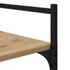 vidaXL Bokhylla Artisan Ek 56 x 32 x 174 cm Konstruerat tr&auml;