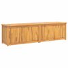 vidaXL Tr&auml;dg&aring;rdsl&aring;da 200x50x55 cm massiv teak