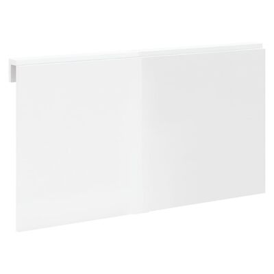 vidaXL Väggbord vit högglans 100x60x56 cm konstruerat trä