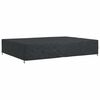 vidaXL M&ouml;bel&ouml;verdrag Enf&auml;rgad Svart 350 x 260 x 90 cm 210D
