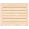 vidaXL Skåplucka lamelldesign 39,5x49,4 cm massiv furu