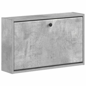 vidaXL V&auml;ggmonterad skosk&aring;p BREDA 71 x 17 x 43 cm Konstruerat tr&auml;