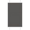 vidaXL Plisserad persienn svart 70x150 cm tyg bredd 69,4 cm polyester