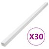vidaXL Kabelkanal 40x25 mm 30 m PVC