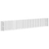 vidaXL Planteringsgabion galvaniserat j&auml;rn 610x50x100 cm