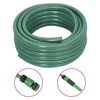 vidaXL Tr&auml;dg&aring;rdsslang med kopplingar gr&ouml;n 0,6" 20 m PVC