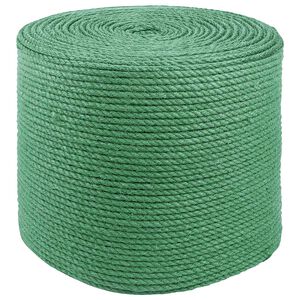 vidaXL 4 mm Gr&ouml;n 100% Tossa jute