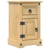 vidaXL S&auml;ngbord Corona 35x32,5x58 cm massiv furu