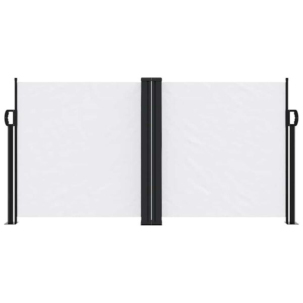 vidaXL Inf&auml;llbar sidomarkis vit 120x600 cm