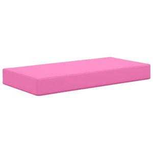 vidaXL Utomhus sitskudde 100% Polyester Rosa 80 x 40 x 8 cm