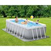 Intex Pool med tillbeh&ouml;r Prism Frame rektangul&auml;r 400x200x122 cm