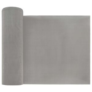 vidaXL N&auml;tduk 20 x 2000 cm 120 Mesh Rostfritt st&aring;l 201 Silver
