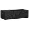 vidaXL Dynv&auml;ska svart 135x40x55 cm polyeten