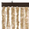 vidaXL Insektsdraperi beige 118x220 cm chenille