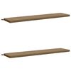 vidaXL B&auml;nk Kuddar SOEST 2 st 100% Polyester Taupe 180 x 40 x 5 cm