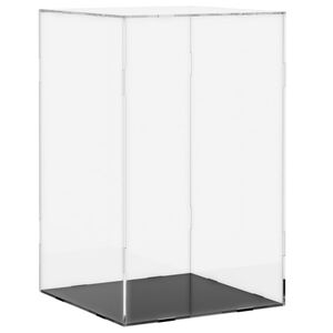 vidaXL Displayl&aring;da Transparent 14x14x22 cm Akryl