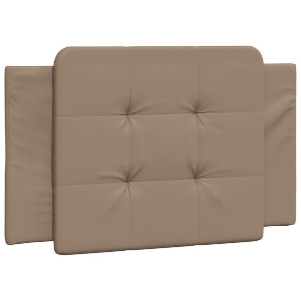 vidaXL Headboard Cushion "Zadar" Cappuccino 90 cm Faux Leather