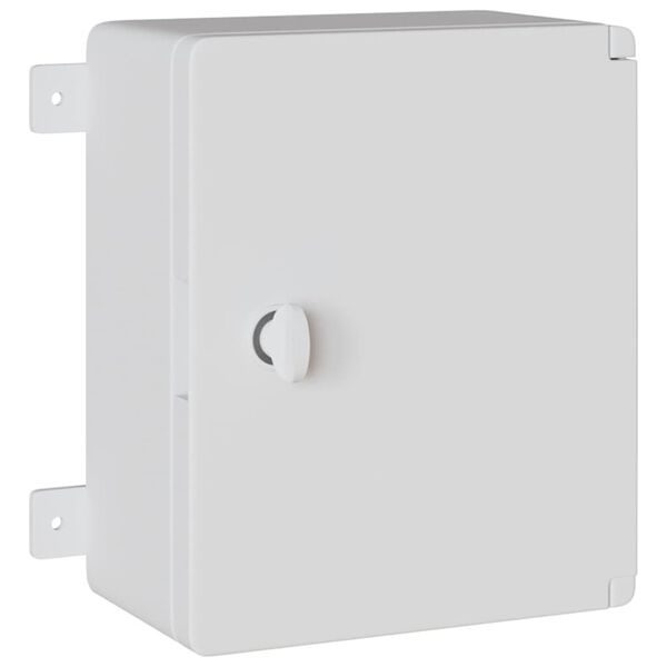 vidaXL Kontrollsk&aring;p Gr&aring; 47 x 20 x 60 cm ABS Plast